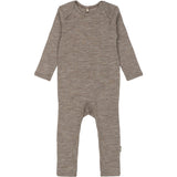 Mikk-Line Melange Denver Merino Wool Ls Suit