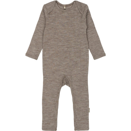 Mikk-Line Melange Denver Merino Wool Ls Suit