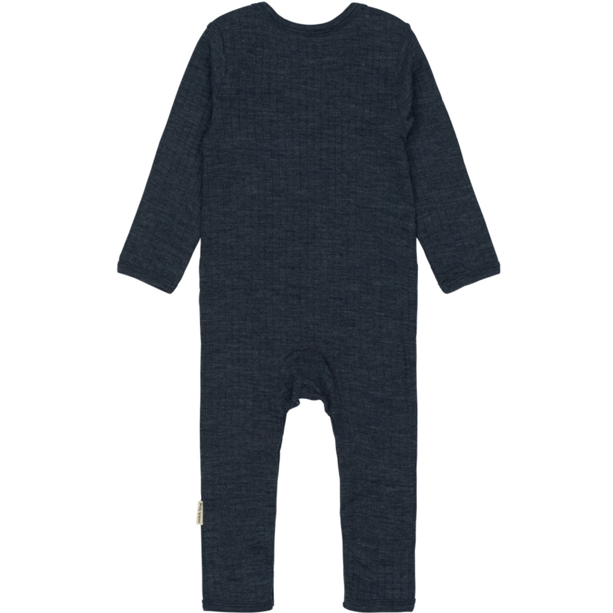 Mikk-Line Melange Blue Nights Merino Wool Ls Suit