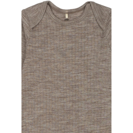 Mikk-Line Melange Denver Merino Wool Ls Suit