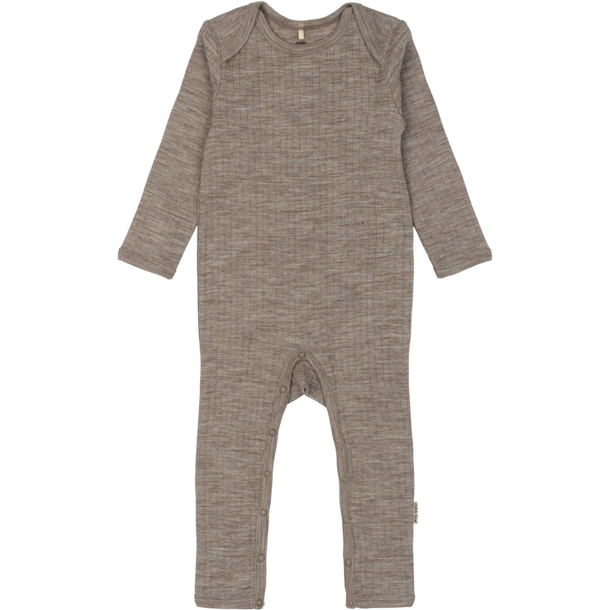 Mikk-Line Melange Denver Merino Wool Ls Suit
