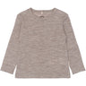 Mikk-Line Melange Denver Merino Wool Ls Top