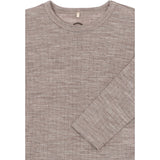 Mikk-Line Melange Denver Merino Wool Ls Top