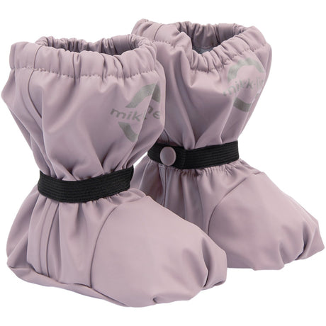 Mikk-Line Twilight Mauve Pu Rain Footies W. Fleece