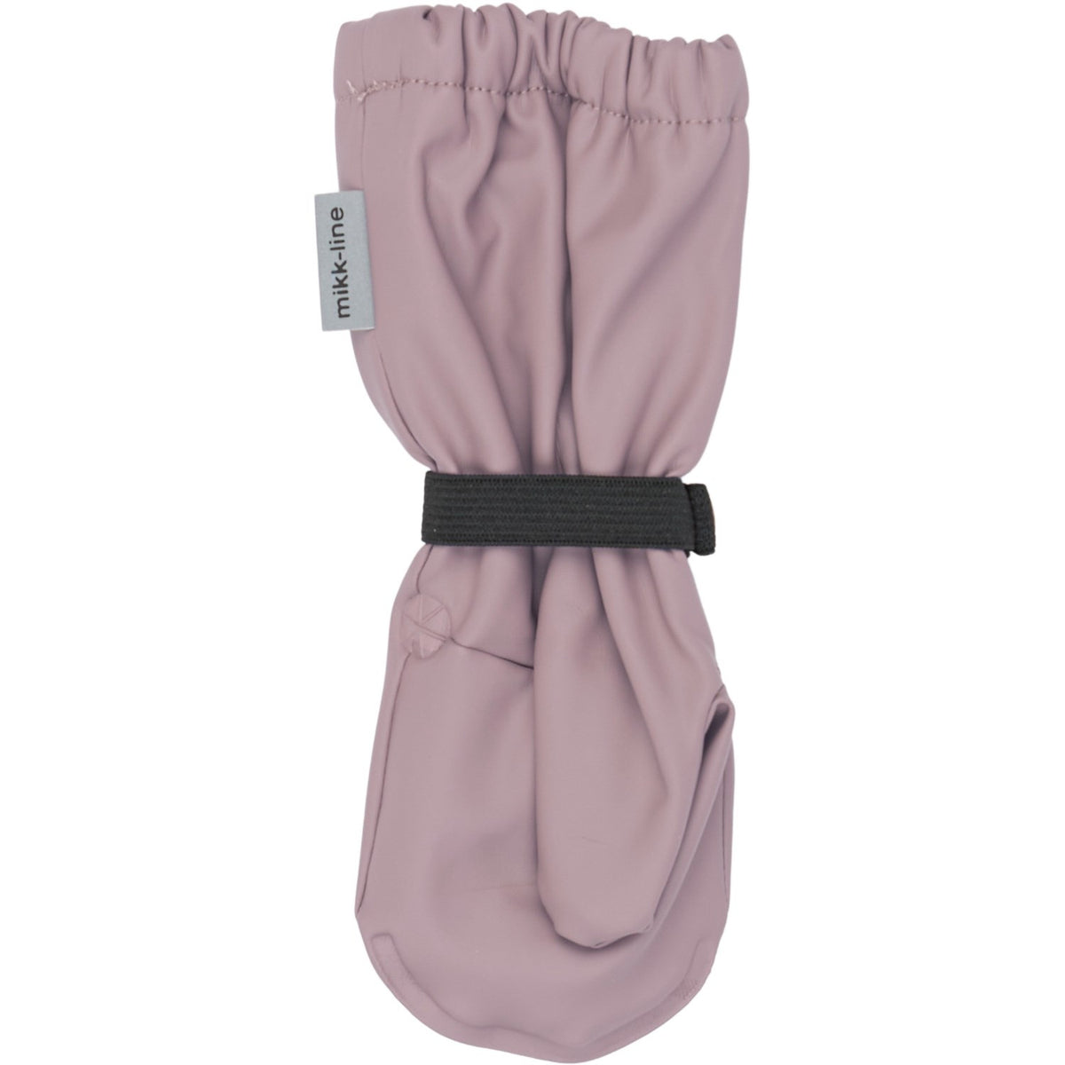 Mikk-Line Twilight Mauve Pu Rain Mittens W. Fleece