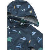 LIEWOOD Cars / Classic Navy Pedia Rainwear Set