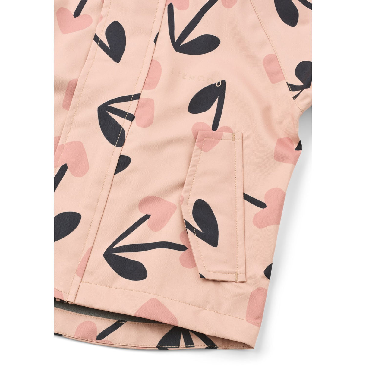 LIEWOOD Mega Cherry Heart/ Rosey Mix Manu Rainwear Set