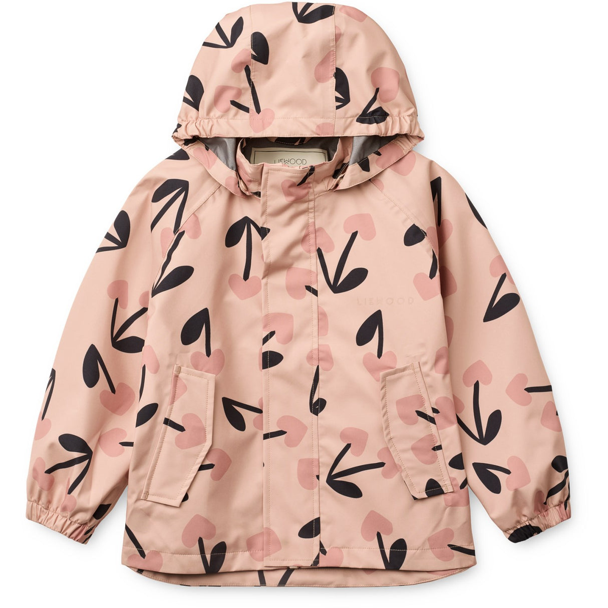 LIEWOOD Mega Cherry Heart/ Rosey Mix Pedia Rainwear Set