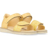 Angulus Mellow Yellow/Pineapple Glitter Sandal With Funklende Glitterdetalje