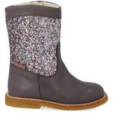 Angulus Lavender/Pastel Multi Glitter Tex Vinterstøvle With Glitter