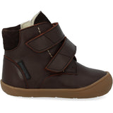 Angulus Dark Brown/Dark Brown Child's first TEX Winter Boot