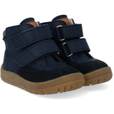 Angulus Navy/Tan/Blue Fog Beginner Tex-Støvle With Kontraststikninger