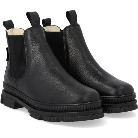 Angulus Black/Black Chunky Tex Chelsea Boot