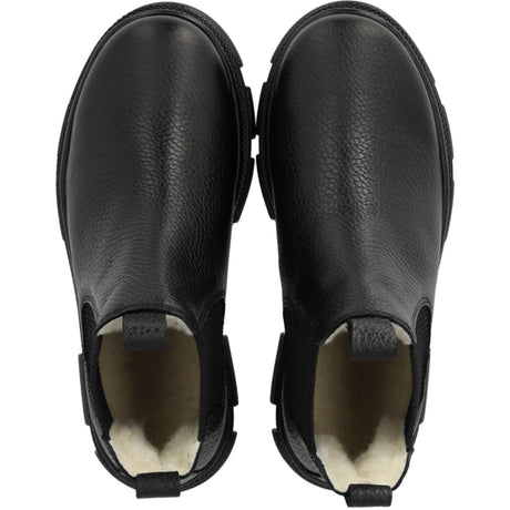Angulus Black/Black Chunky Tex Chelsea Boot