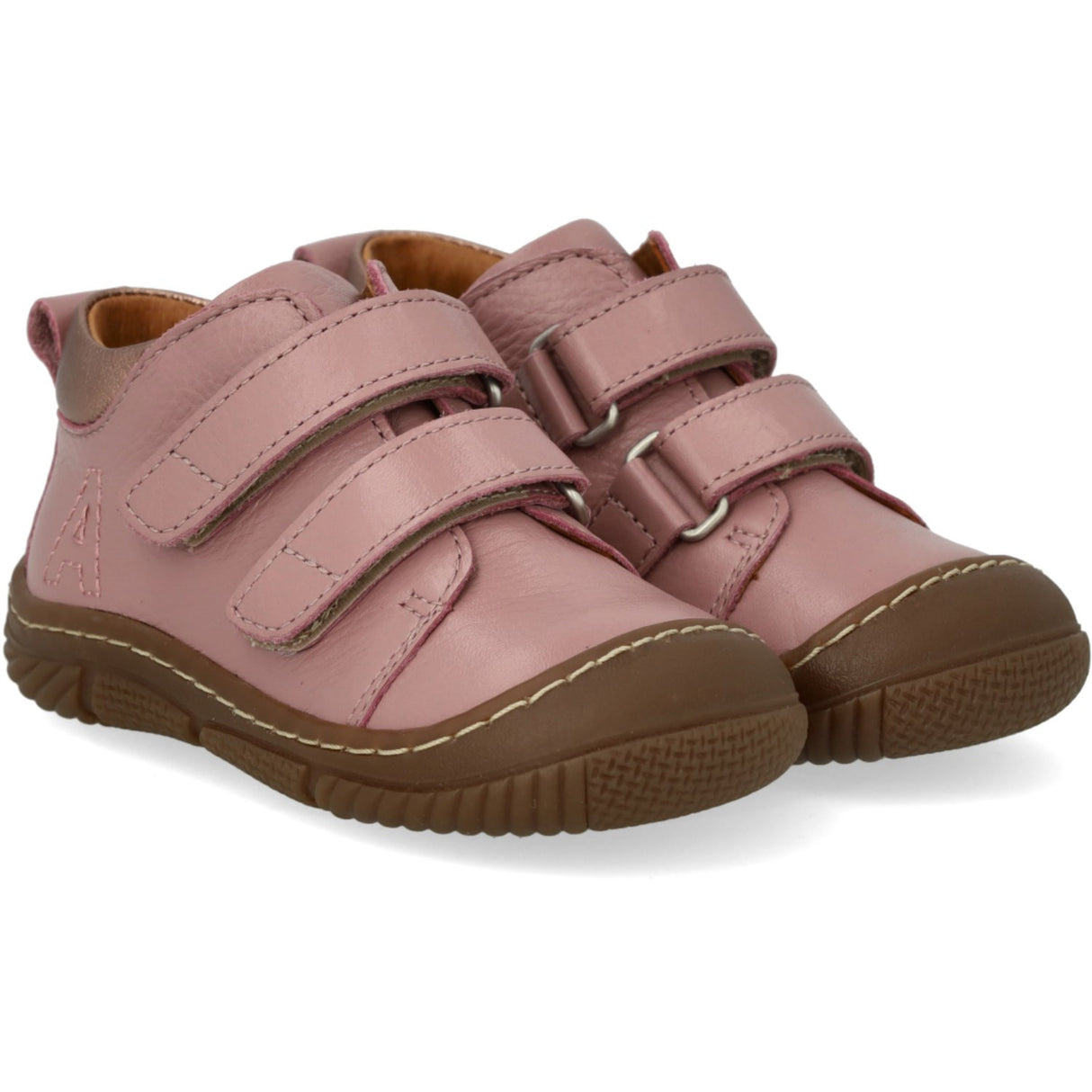 Angulus Faded Rose/Rose Copper Velcro Boot With Forstærket Tå
