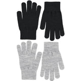 Molo Grey Melange Kiddy Wool Gloves