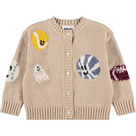 Molo Fuzz Ball Sandy Breeze Cardigan