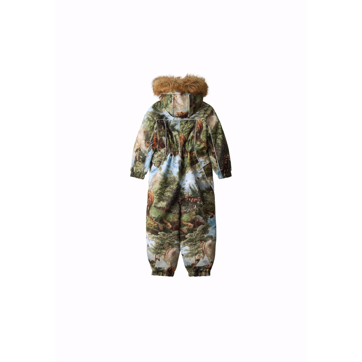 Molo Forest Art Polaris Fur Junior Snowsuit