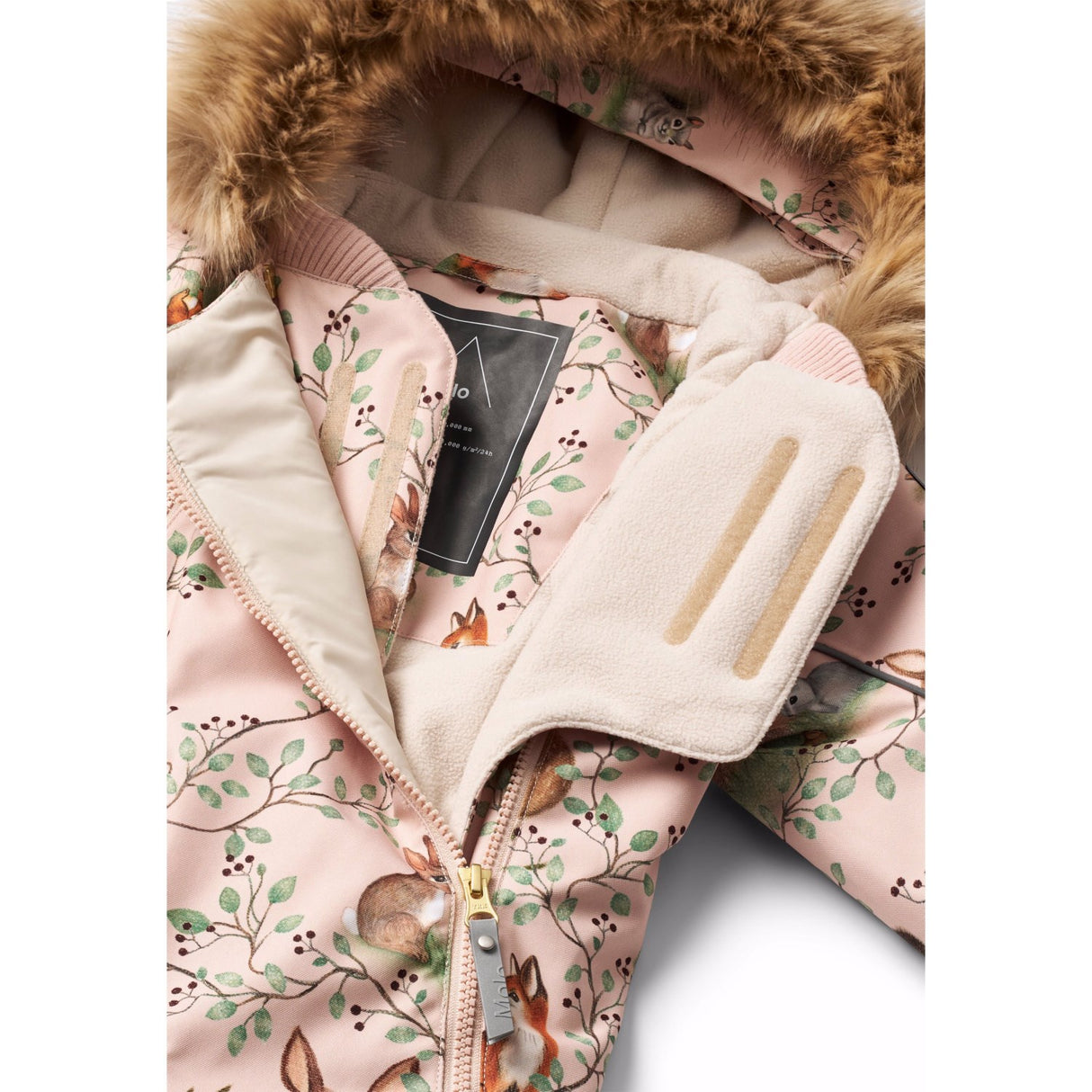 Molo Furry Friends Pyxis Fur Baby Snowsuit