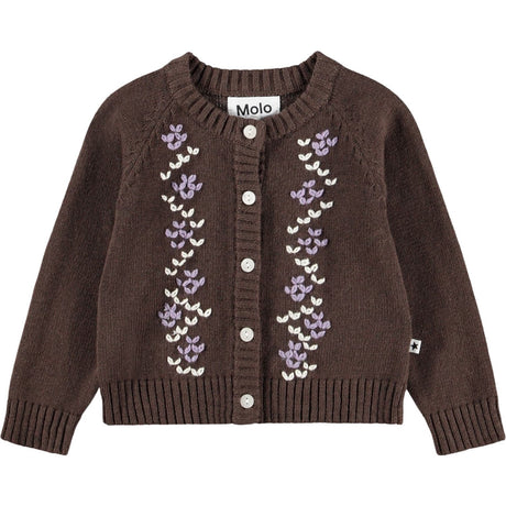 Molo Bark Brown Gillus Cardigan