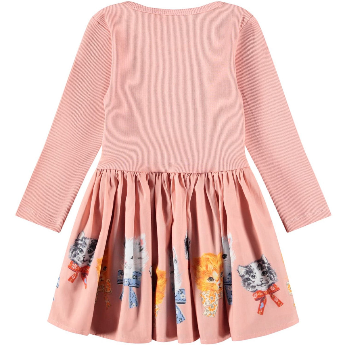 Molo Fancy Kittens Candi Dress LS