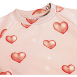 Molo Airbrush Hearts Disc Sweatshirt