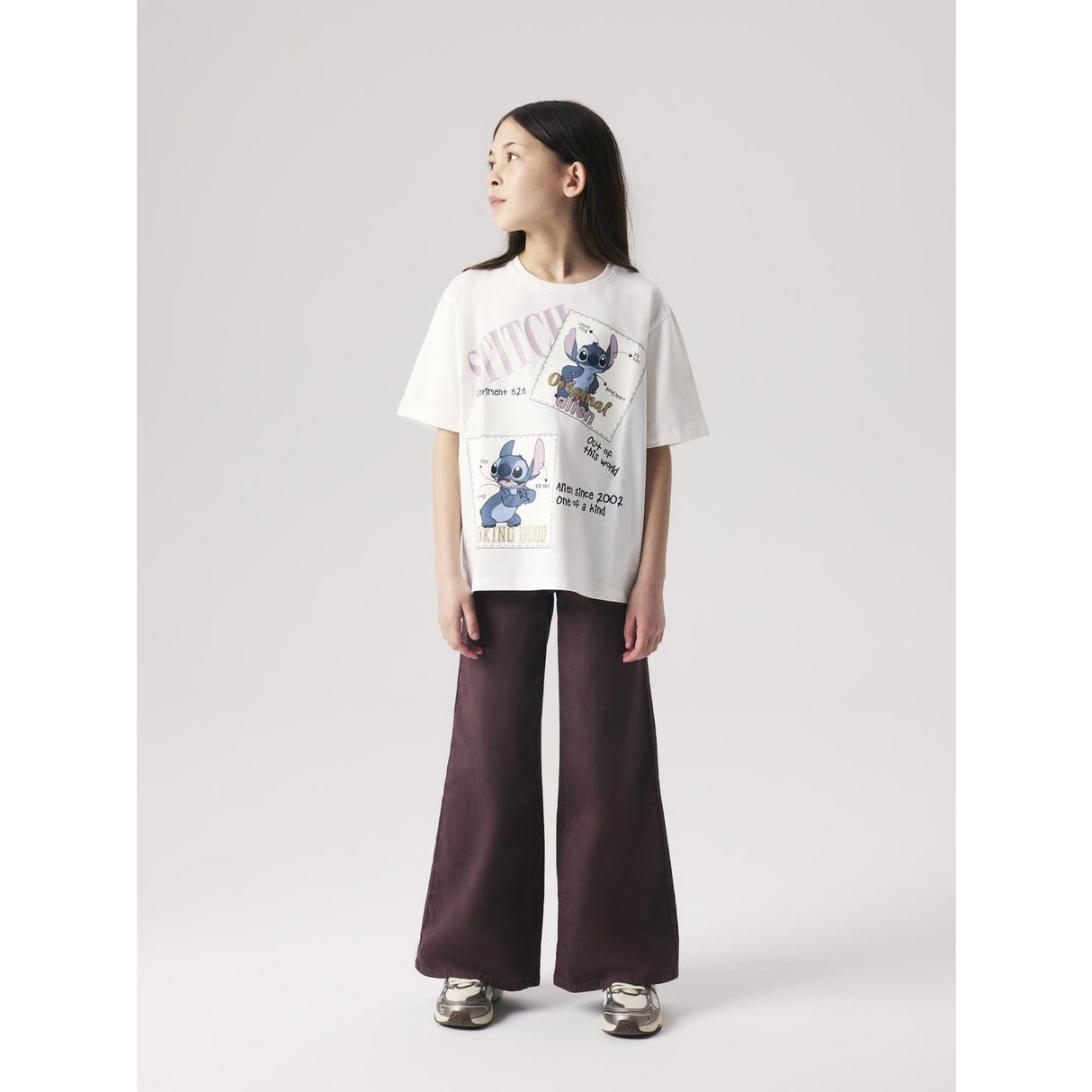 Name It French Roast Nkfrose Wide Twi Pants 1115-Tp Noos