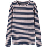 Name It Insignia Blue W. Burnished Lilac Nkfsuraja Xsl Ls Top Noos