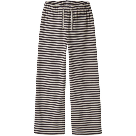Name It Black Coffee W. Peyote Nkfsuraja Straight Pants Noos