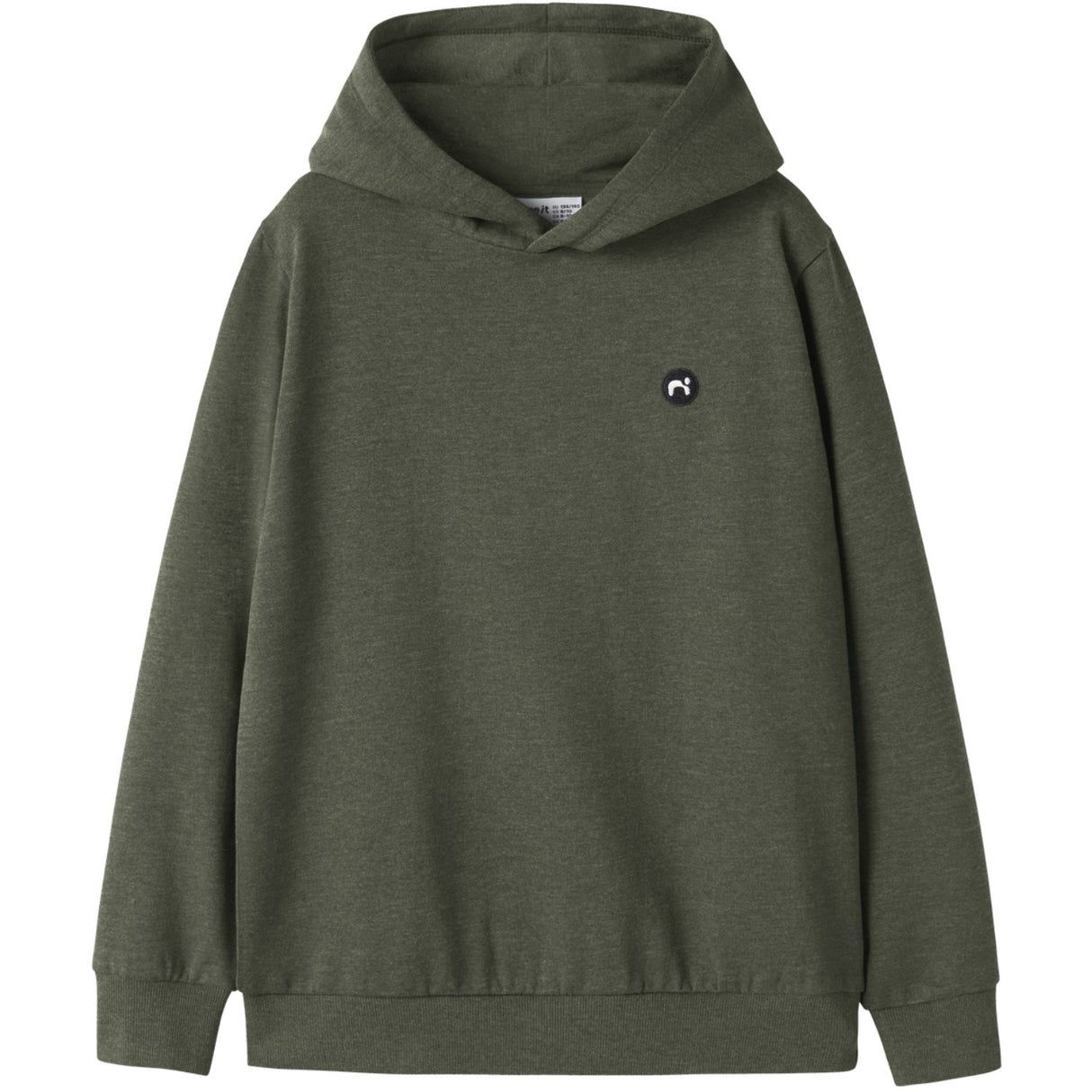 Name It Rifle Green Nkmvimo Ls Sweat W Hood Bru Noos