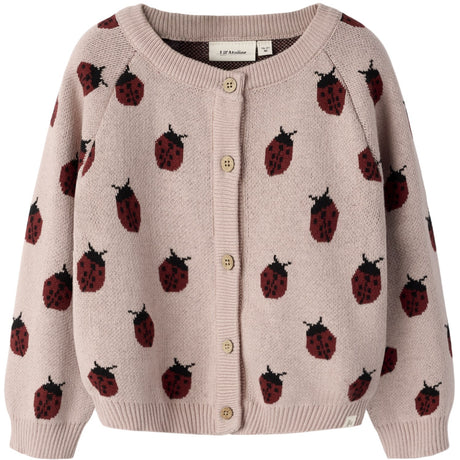Lil'Atelier Misty Rose Nmflulio Knit Card Lil Noos