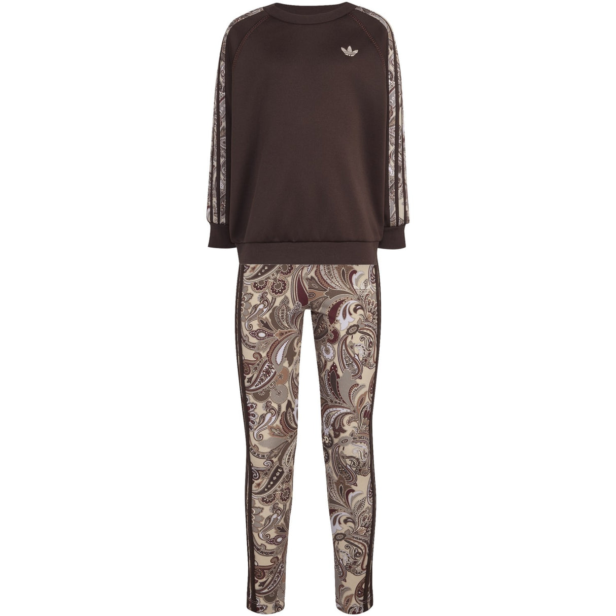 adidas Originals Aurora Coffee Multicolor Wonder Taupe Os Crew Set