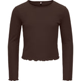 kids ONLY Coffee Bean Kognella L/S O-Neck Top Jrs Noos