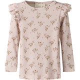 Lil'Atelier Hushed Violet Flowers Nmfgavo Eko Ls Slim Top Lil Noos