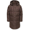kids ONLY Chestnut Kogirene Life Puffer Coat Otw Noos