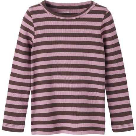 Name It French Roast Lilas Nmnbanio Ls Xsl Top Noos