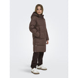 kids ONLY Chestnut Kogirene Life Puffer Coat Otw Noos