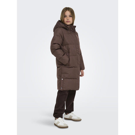 kids ONLY Chestnut Kogirene Life Puffer Coat Otw Noos
