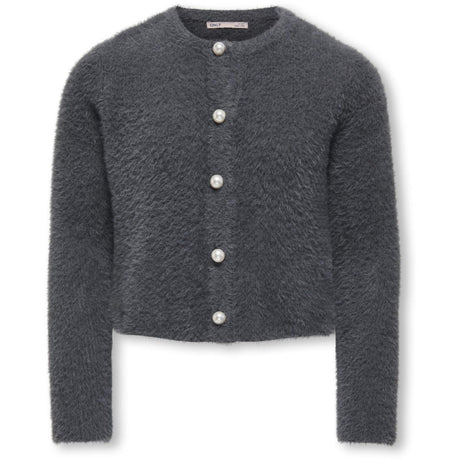 kids ONLY Blackened Pearl Kogpiumo Petra Pearl O-Neck Car Knt Noos
