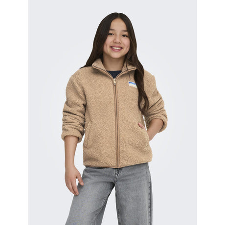 kids ONLY Cuban Sand Kogeva Life Teddy Jacket Cp Otw Noos