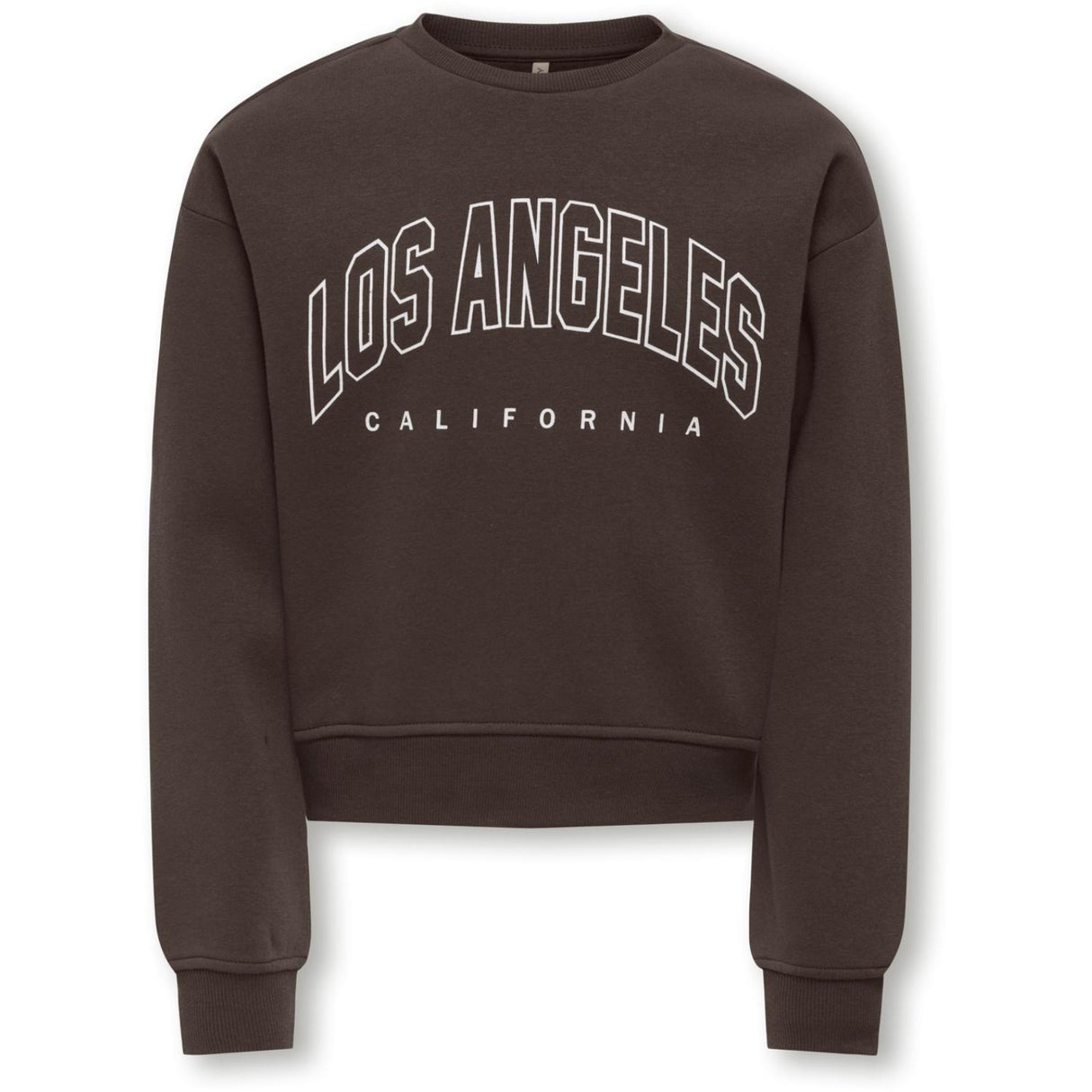 kids ONLY Coffee Bean Los Angeles - California Kogsweat Ls Crew Ovz Stat Swt Noos