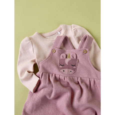 Name It Lilas Nbfleah Sweat Overall