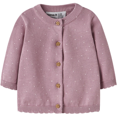 Name It Lilas Lotus Nbfladot Ls Knit Card