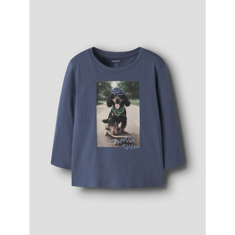 Name It Vintage Indigo Skater Dog Nmmvoto Ls Nreg Top