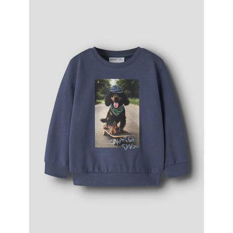 Name It Vintage Indigo Skater Dog Nmmvoto Ls Nreg Sweat Unb