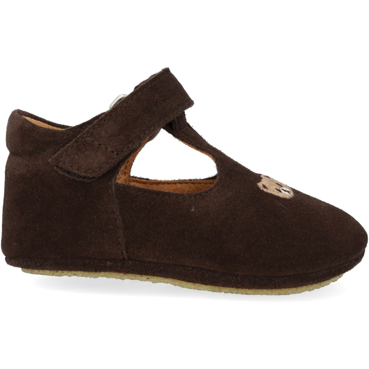 Angulus Dark Brown Prewalker With Bamsebroderi