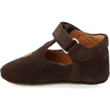 Angulus Dark Brown Prewalker With Bamsebroderi