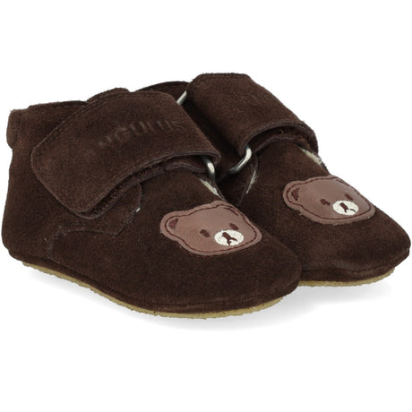 Angulus Dark Brown Prewalker With Teddy