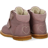 Angulus Faded Rose/Faded Rose Tex-Støvle With Hjertedetalje