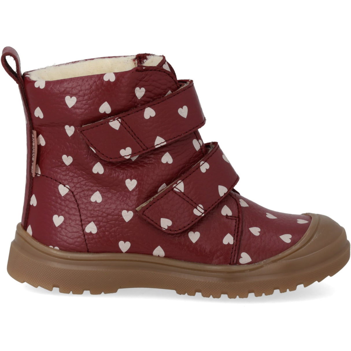 Angulus Berry Rose Hearts Tex Vinterstøvle With Print